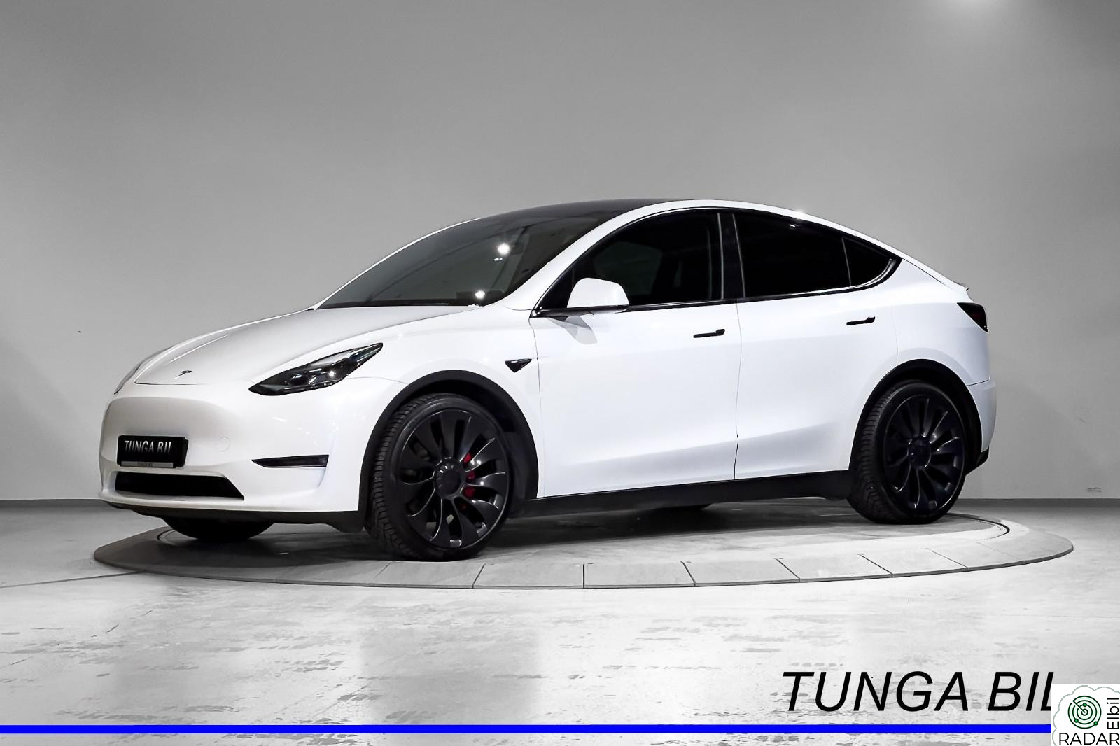 TESLA Model Y PERFORMANCE AWD, RYZEN, 21", H.Feste | kr 3.990,- mnd!
