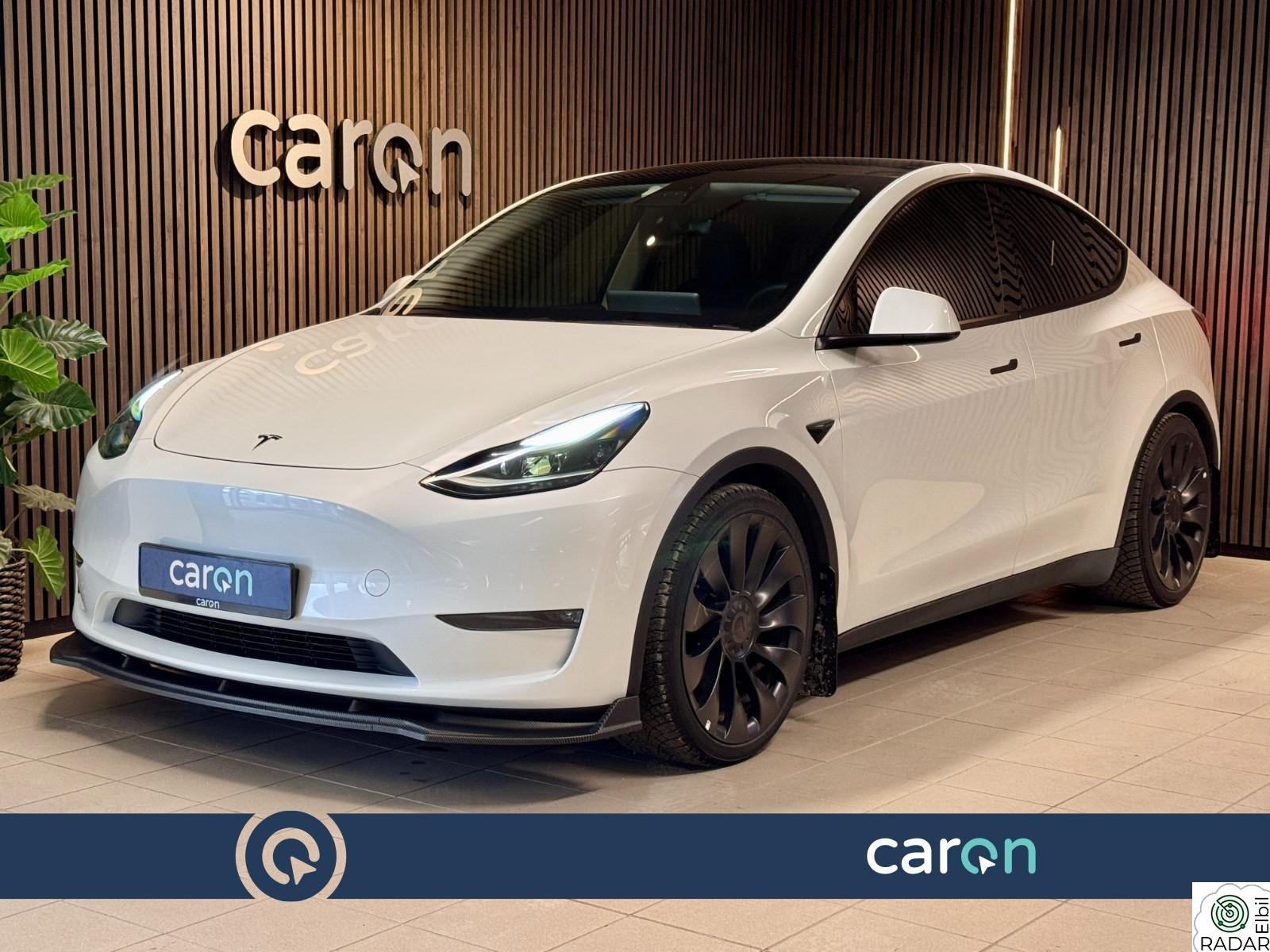 TESLA Model Y Performance / Krok/21"/Frontspoiler+++ meget pen
