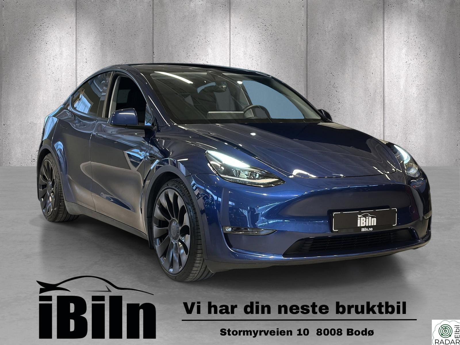 TESLA Model Y Performance, AWD, Hengerfeste, LR, Appstyring, 514km++