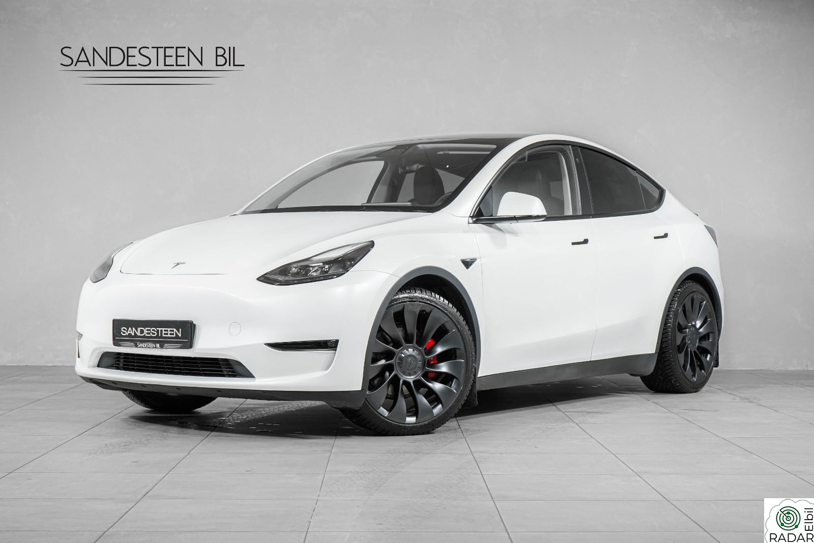 TESLA Model Y PERFORMANCE/SKINN/KAMERA/HENGERFESTE/PANO/AUTOPILOT