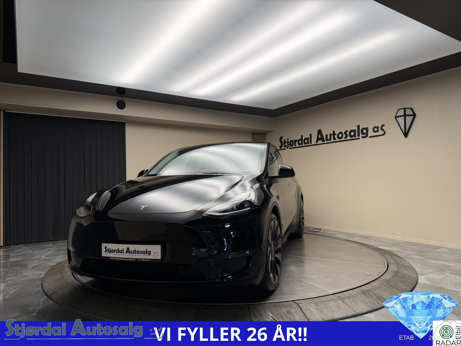 TESLA Model Y Performance/4x4/Berlin/Krok/Skinn/ACC/S+V/1-eier/Norsk