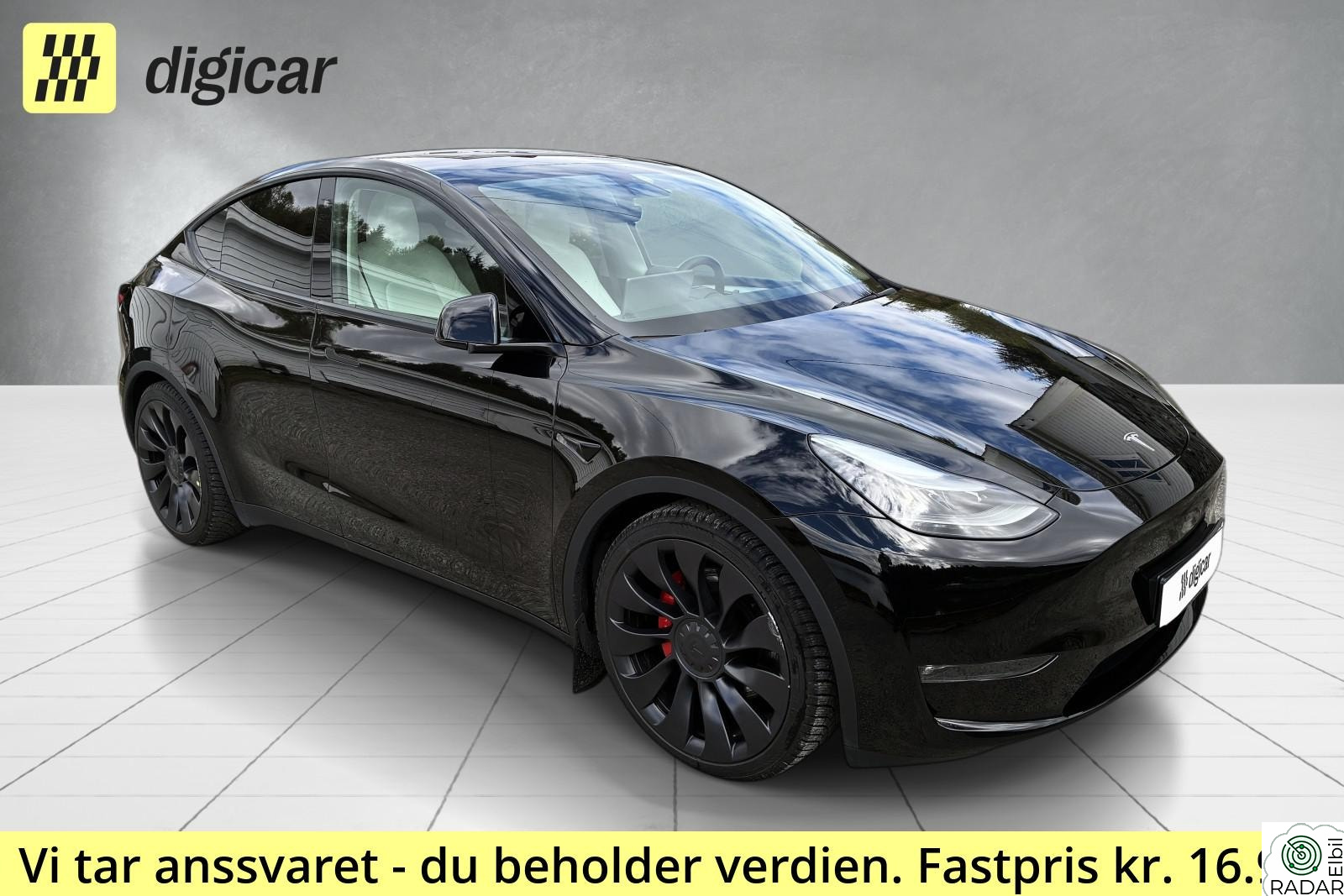 TESLA Model Y Performance AWD / Autopilot / Garanti / Karbon / 21" /