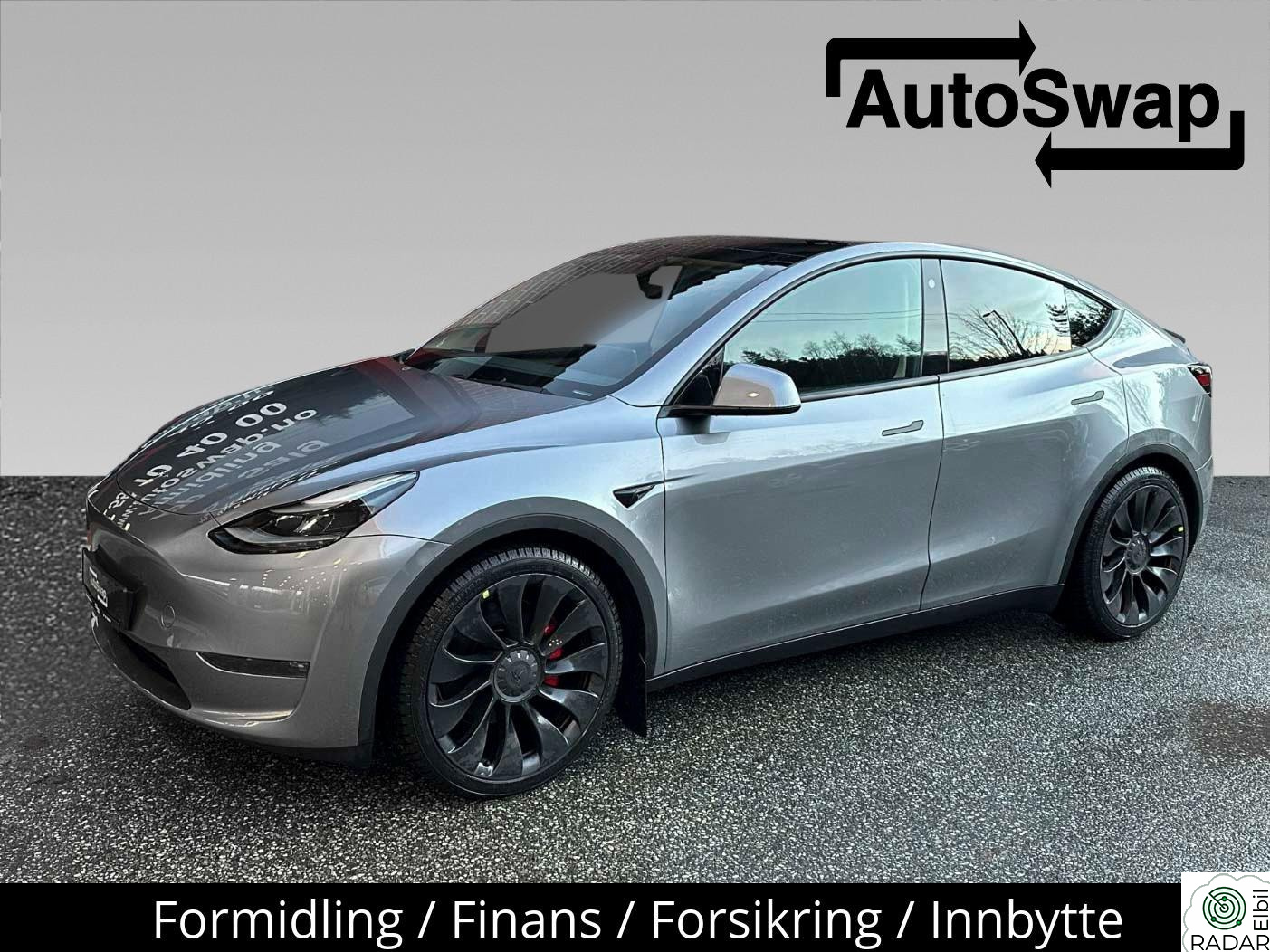 TESLA Model Y LR Performance. AP/Skinn/Hifi/Vinter/Krok/S+V
