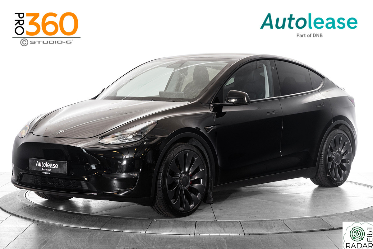 TESLA Model Y Performance AWD, Panoramatak, Navigasjon++,