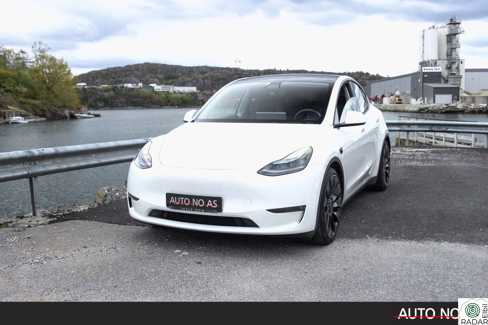 TESLA Model Y Performance Long Range AWD Autopilot krok skinn
