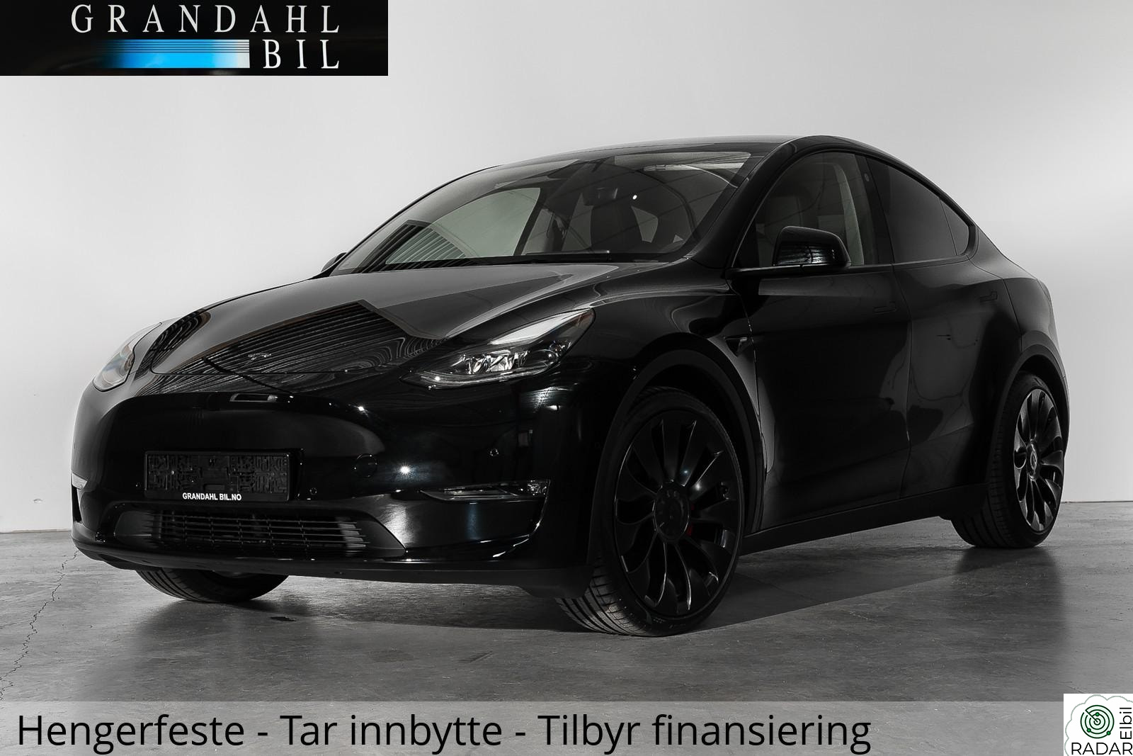 TESLA Model Y Performance S og V hjul - Hengerfeste - Tar innbytte