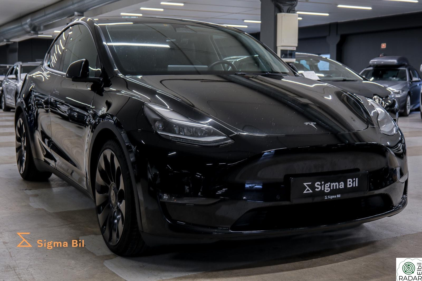 TESLA Model Y Performance 514 WLTP 534HK AWD Pano Autopilot EU06/28++