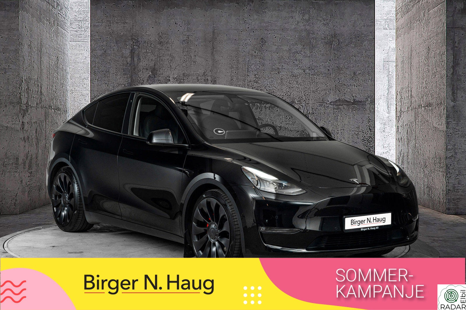 TESLA Model Y Performance AWD NYTTELAST 562 KG//NY I NORGE