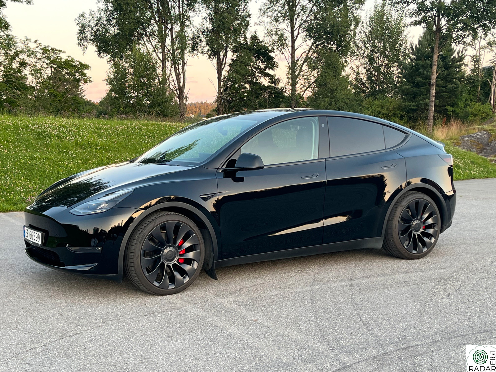 TESLA Model Y Performance AWD, Krok, 21" + 19", Lav km