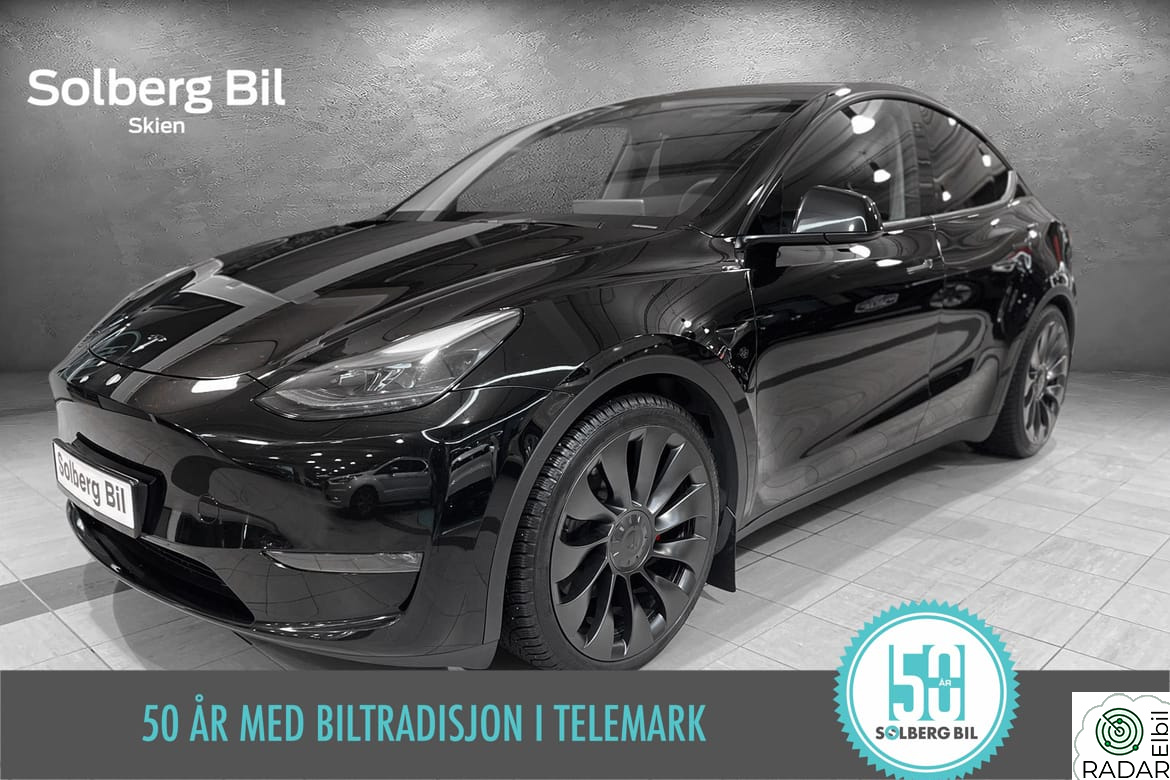 TESLA Model Y PERFROMACE/ PANO/ NORSK/ AWD/ ACC