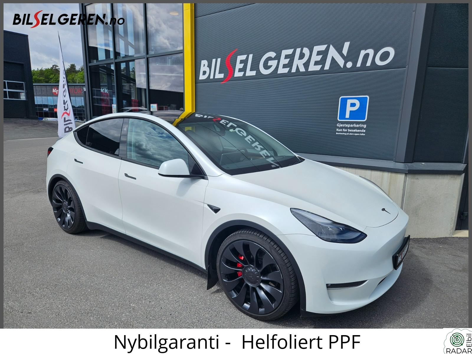 TESLA Model Y Performance AWD Autopilot Überturbine S+V STRØKEN.