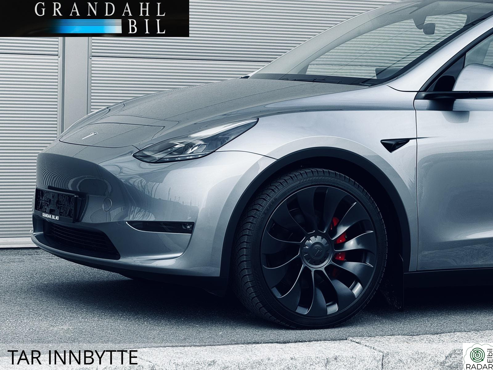 TESLA Model Y Performance S og V hjul - Hengerfeste+++