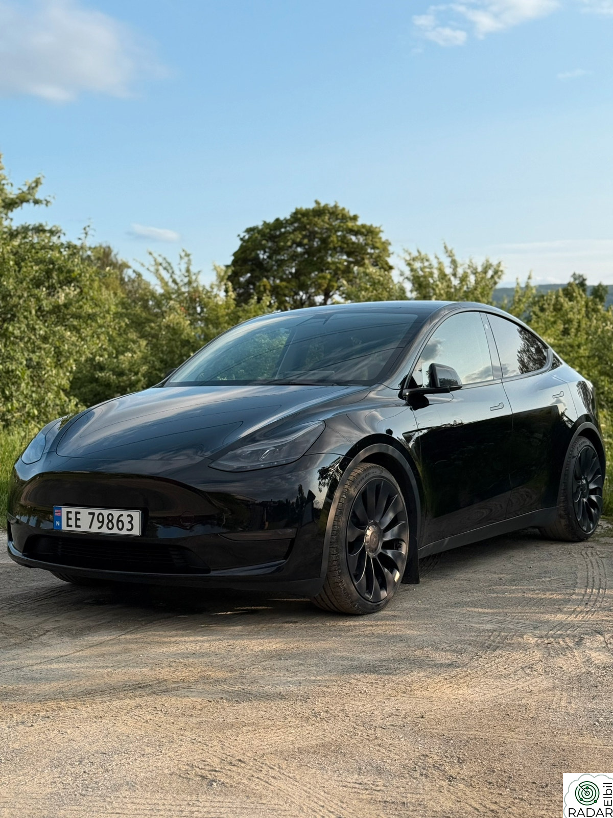 TESLA Model Y Performance PPF Godt Vedlikeholdt