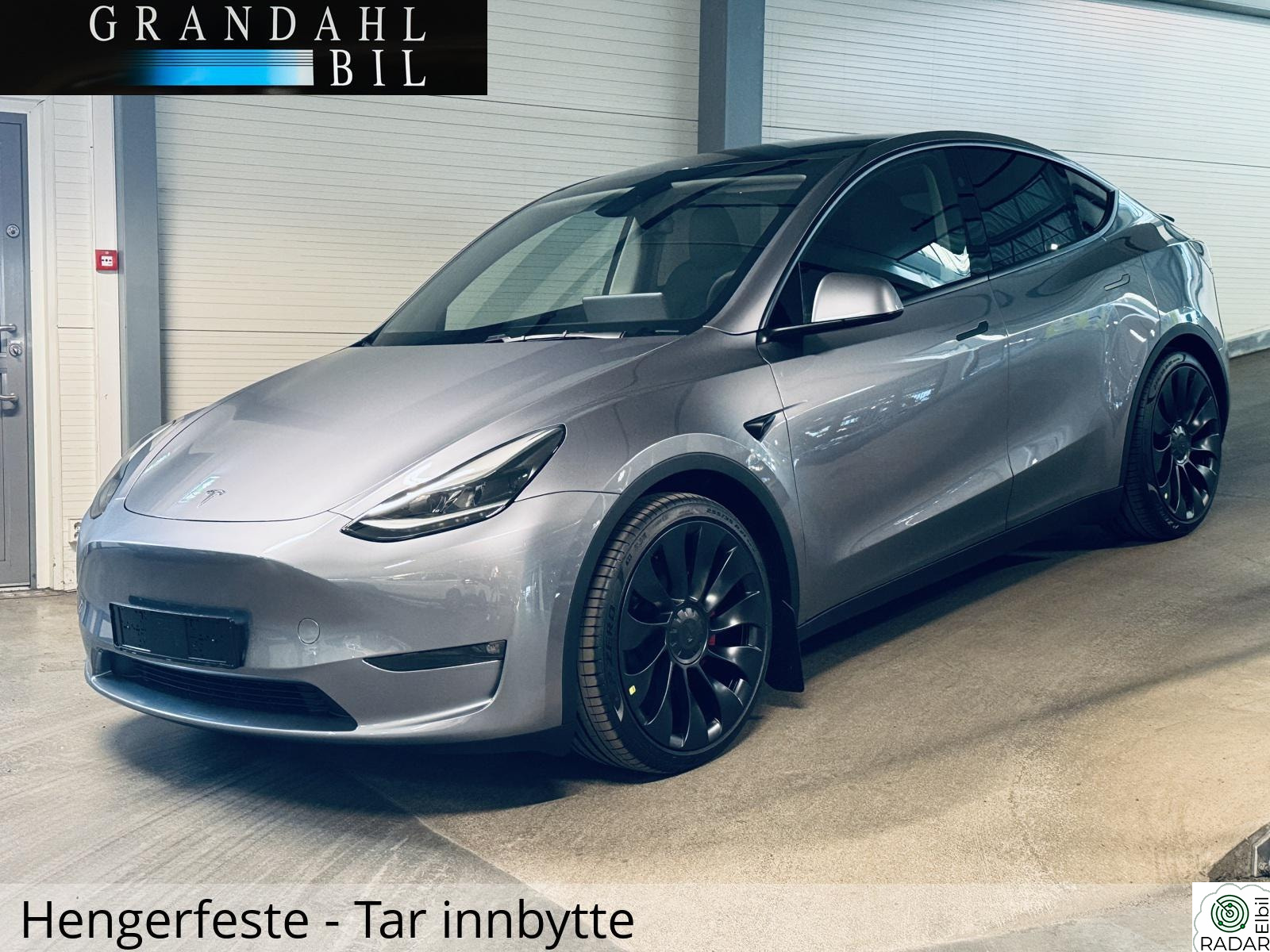 TESLA Model Y LR - PERFORMANCE - Hengerfeste - "NYBIL" - Tar innbytte