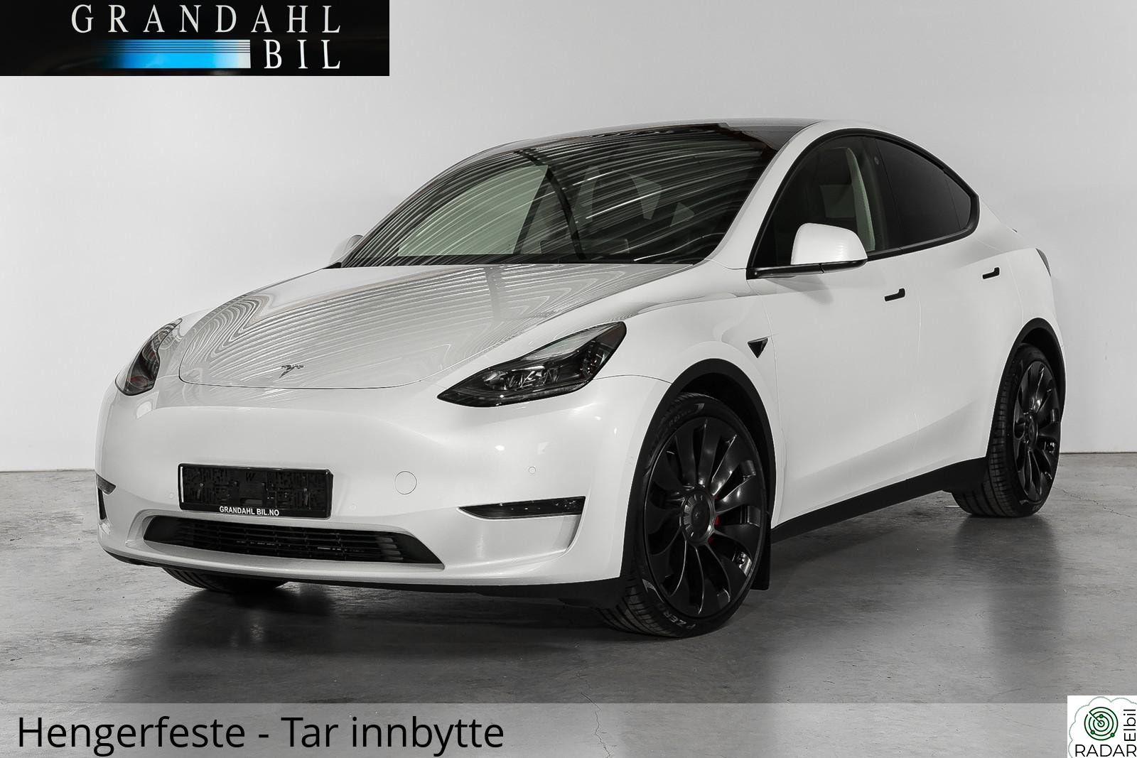 TESLA Model Y LR - PERFORMANCE - ENHANCED AUTOPILOT - Tar innbytte