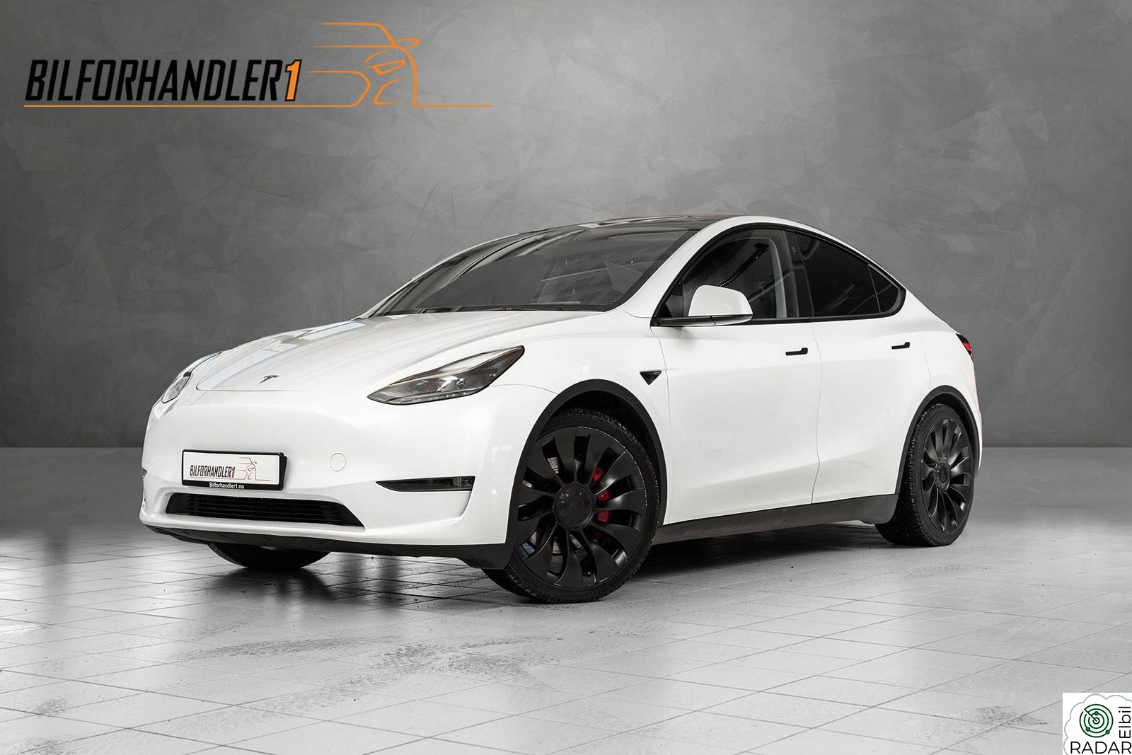 TESLA Model Y Performance 21"+21"/Krok/EAP/Skinn/Premium/Norsk