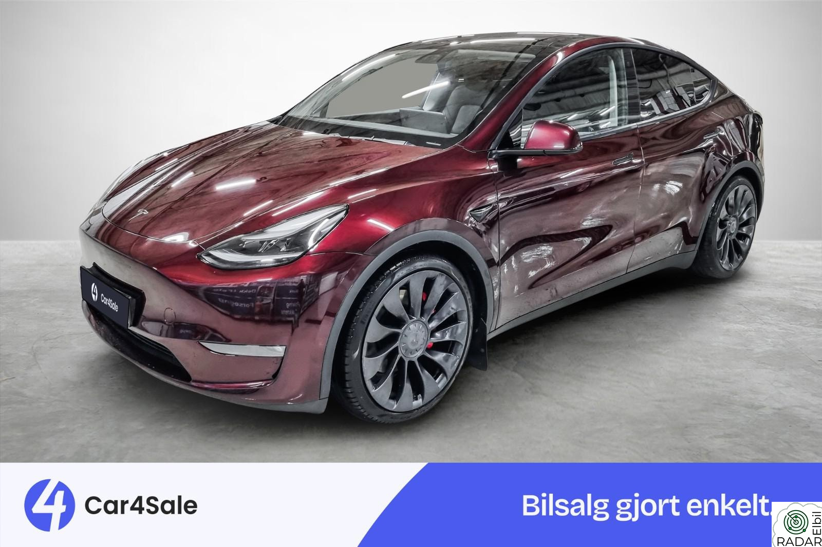 TESLA Model Y AWD Performance / 1 Eier / H-feste / panorama / 360.kam