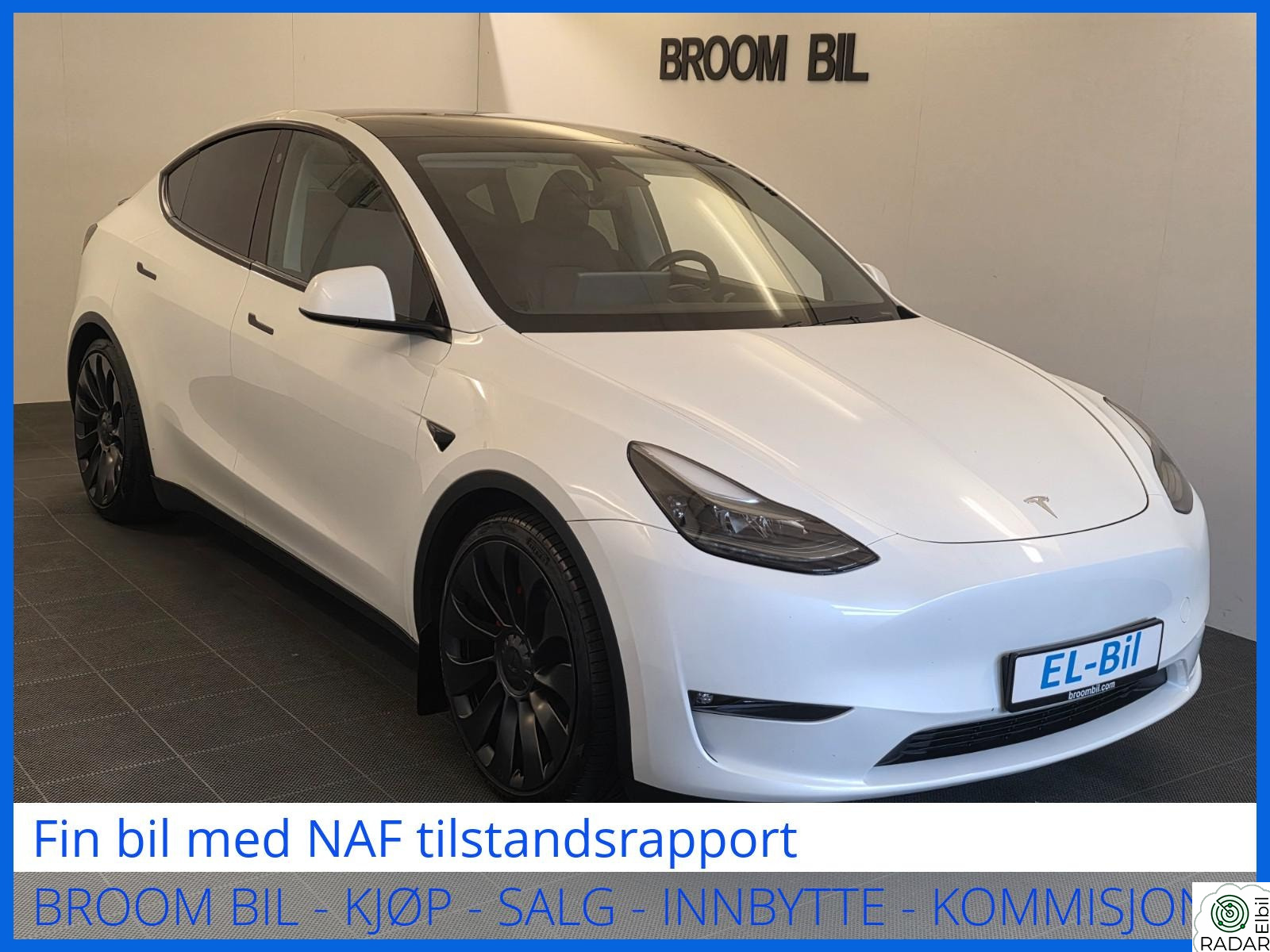 TESLA Model Y PERFORMANCE/LONG RANGE AWD/514KM/ACC/PANO/21"/360KAM