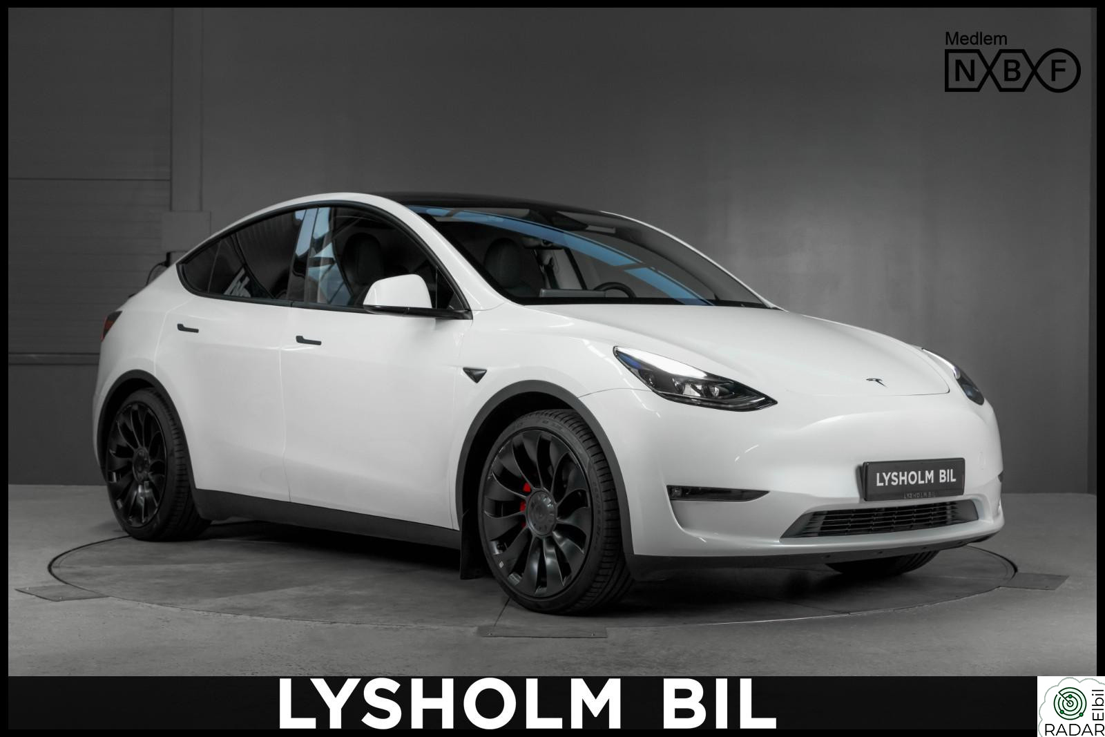 TESLA Model Y Performance/Autopilot/Hengerfeste/Premium/Skinn