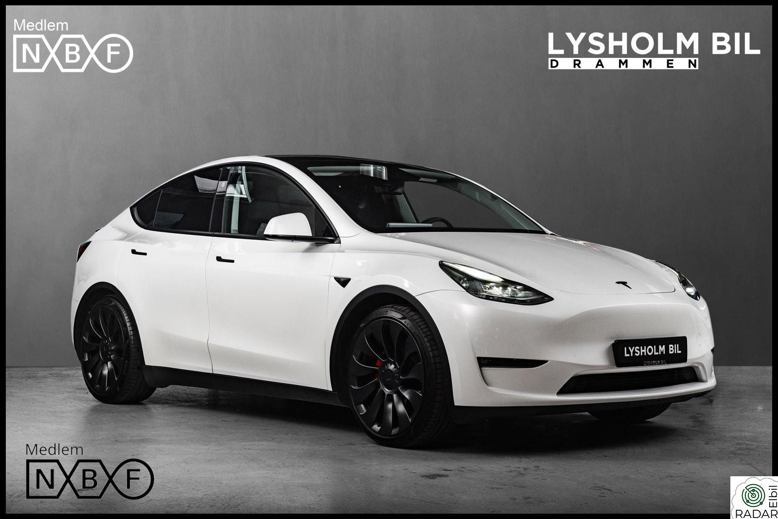 TESLA Model Y Performance AWD 534hk /Hengerfeste/Autopilot/Premium/++