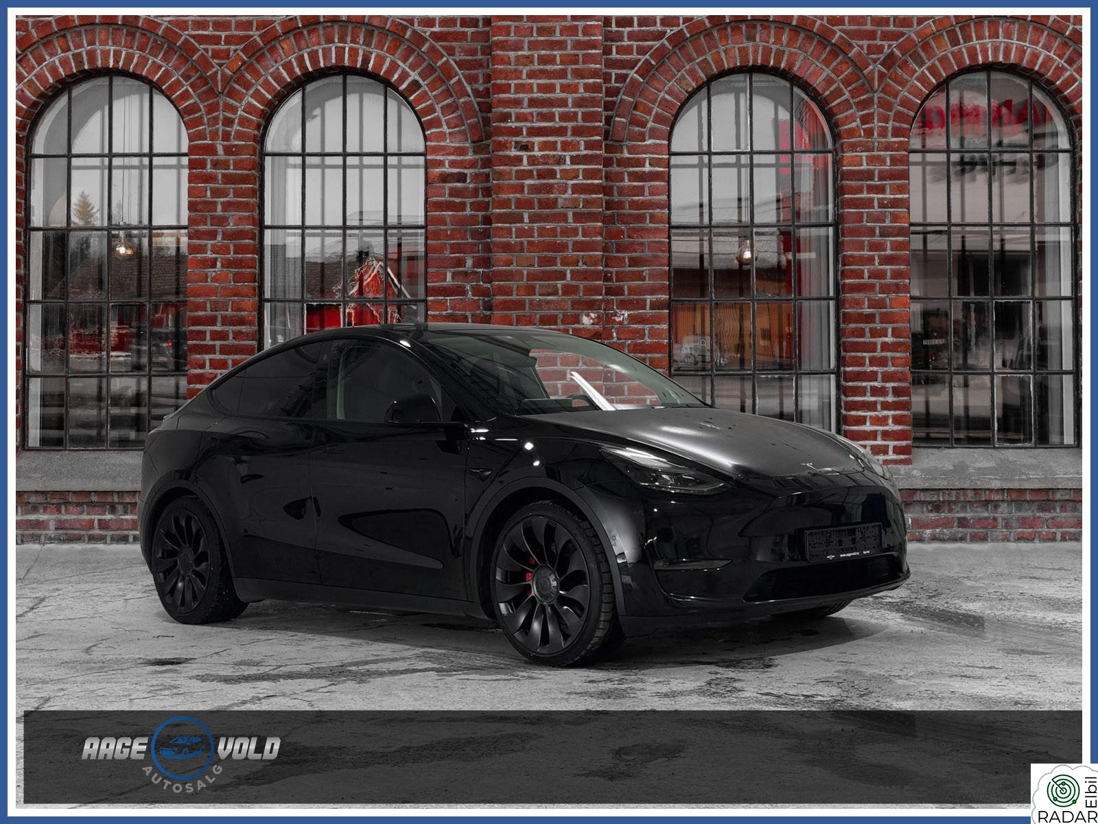 TESLA Model Y LongRange AWD PERFORMANCE Rekkevidde 514 km!