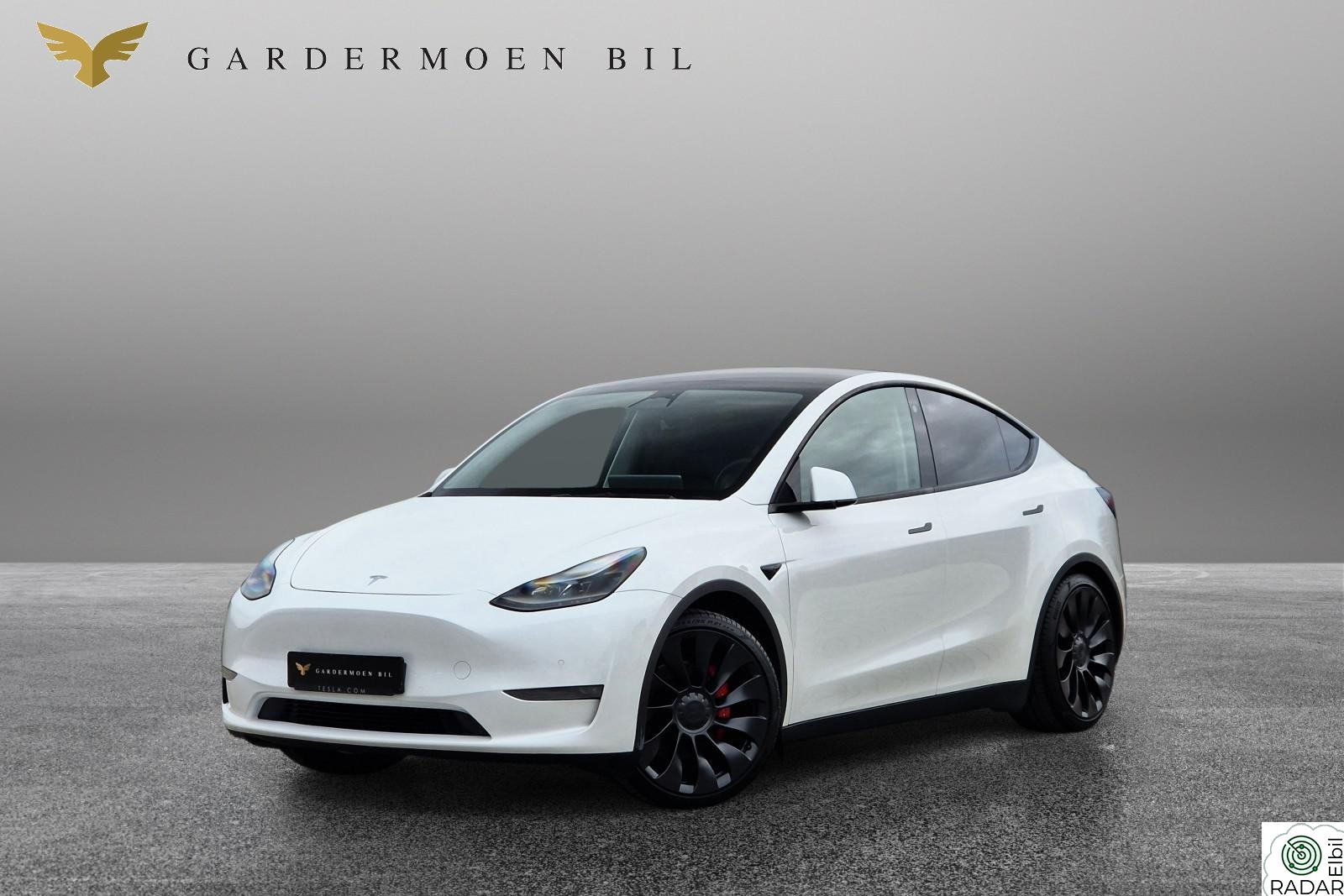 TESLA Model Y Performance/Autopilot/Premium lyd/Skinn/Krok+++