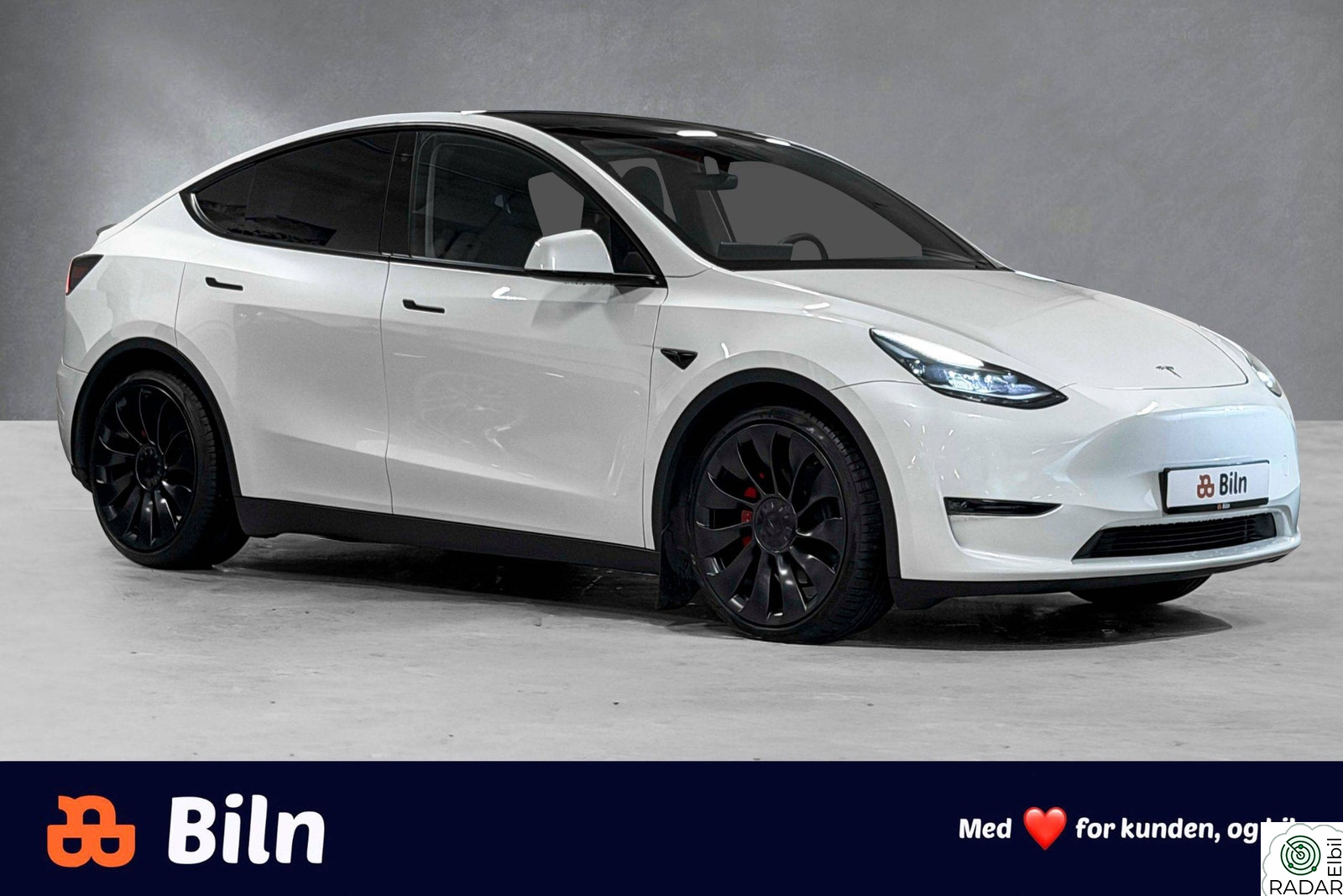 TESLA Model Y 534hk Performance AWD /HIFI/Krok/Skinn/Pano/Blindsone