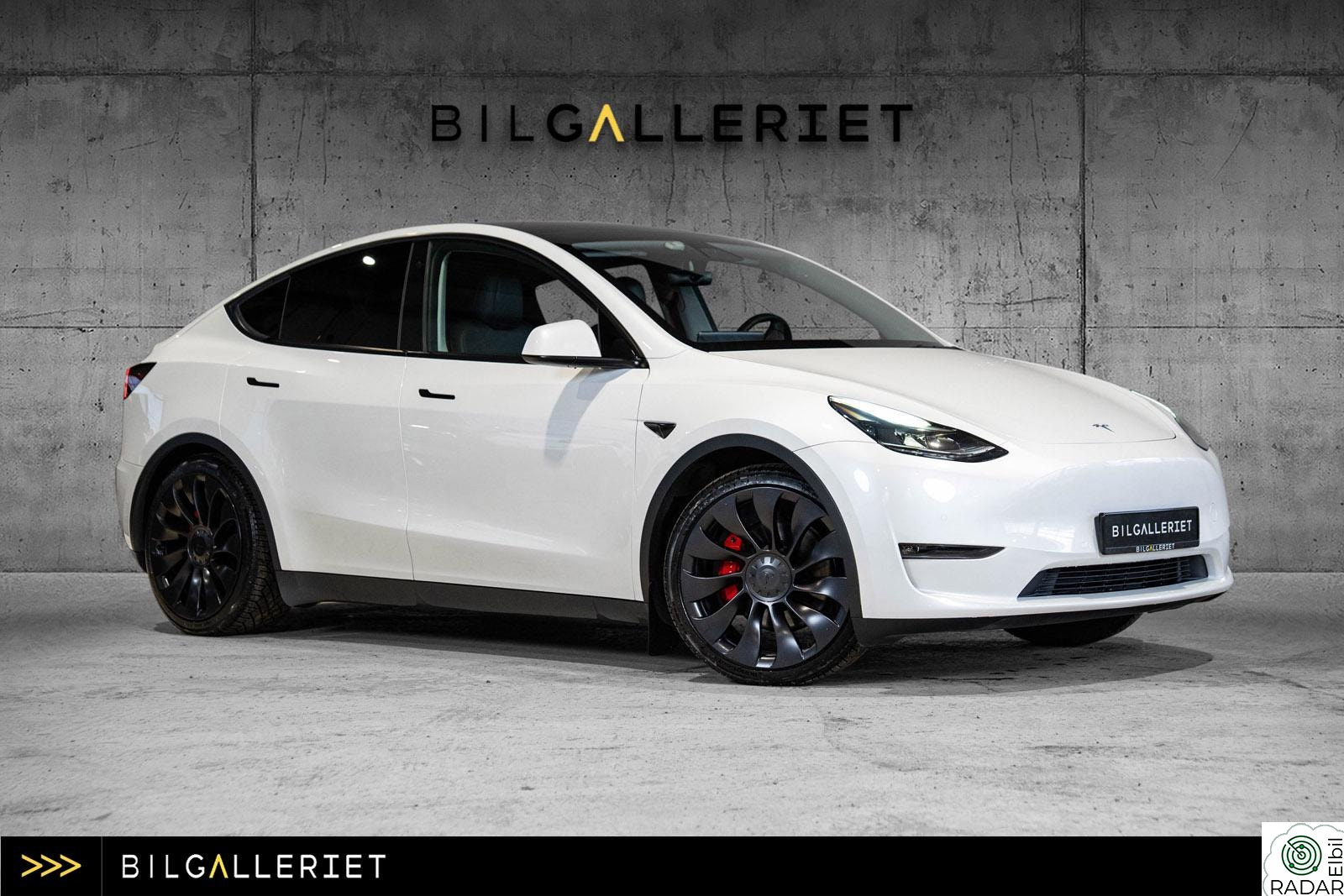 TESLA Model Y PERFORMANCE/2X 21´HJUL/NY EU/KROK/P-SENSORER/SKINN