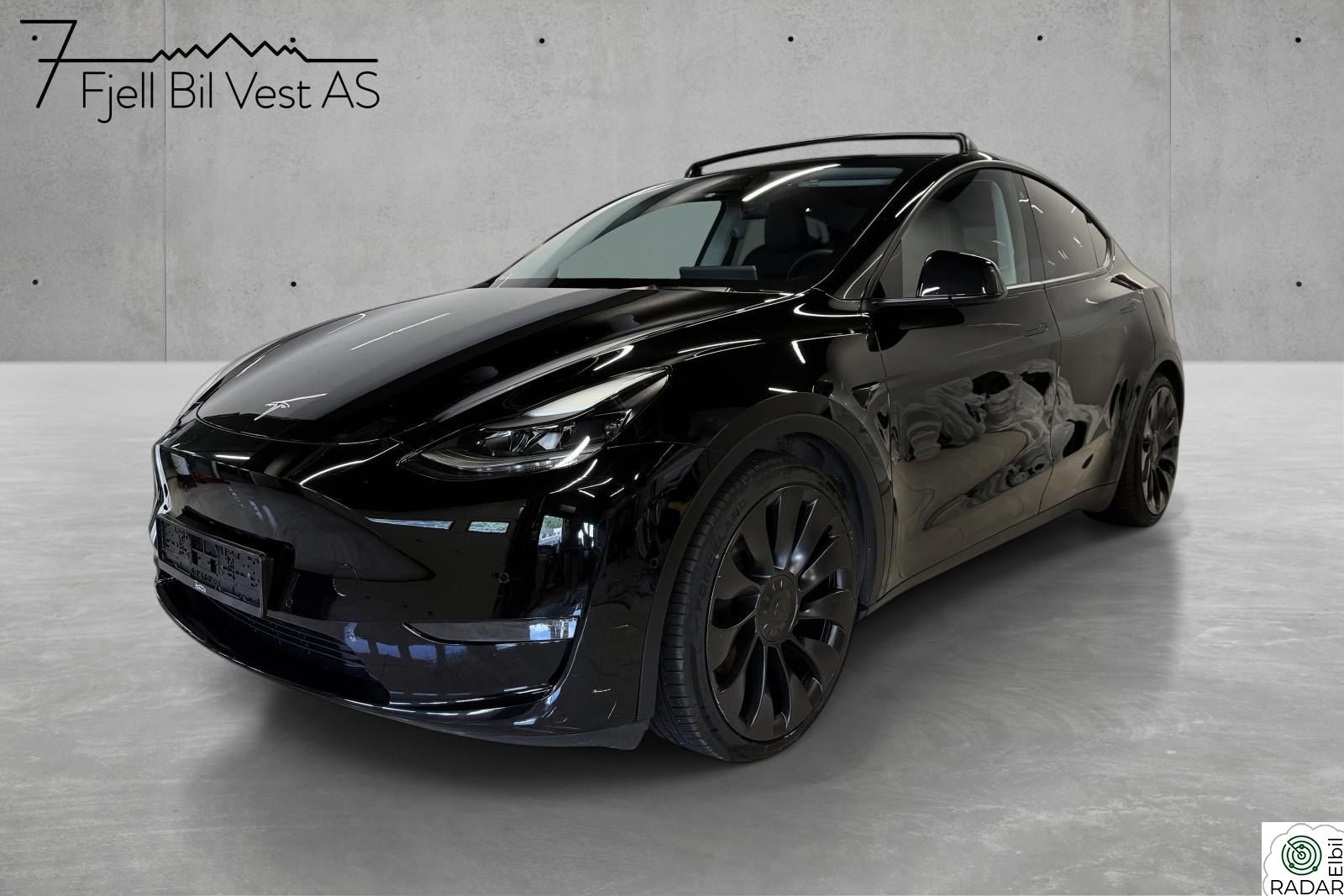 TESLA Model Y Performance Norsk Krok AP Skinn Hifi Vinterpakke 21+20