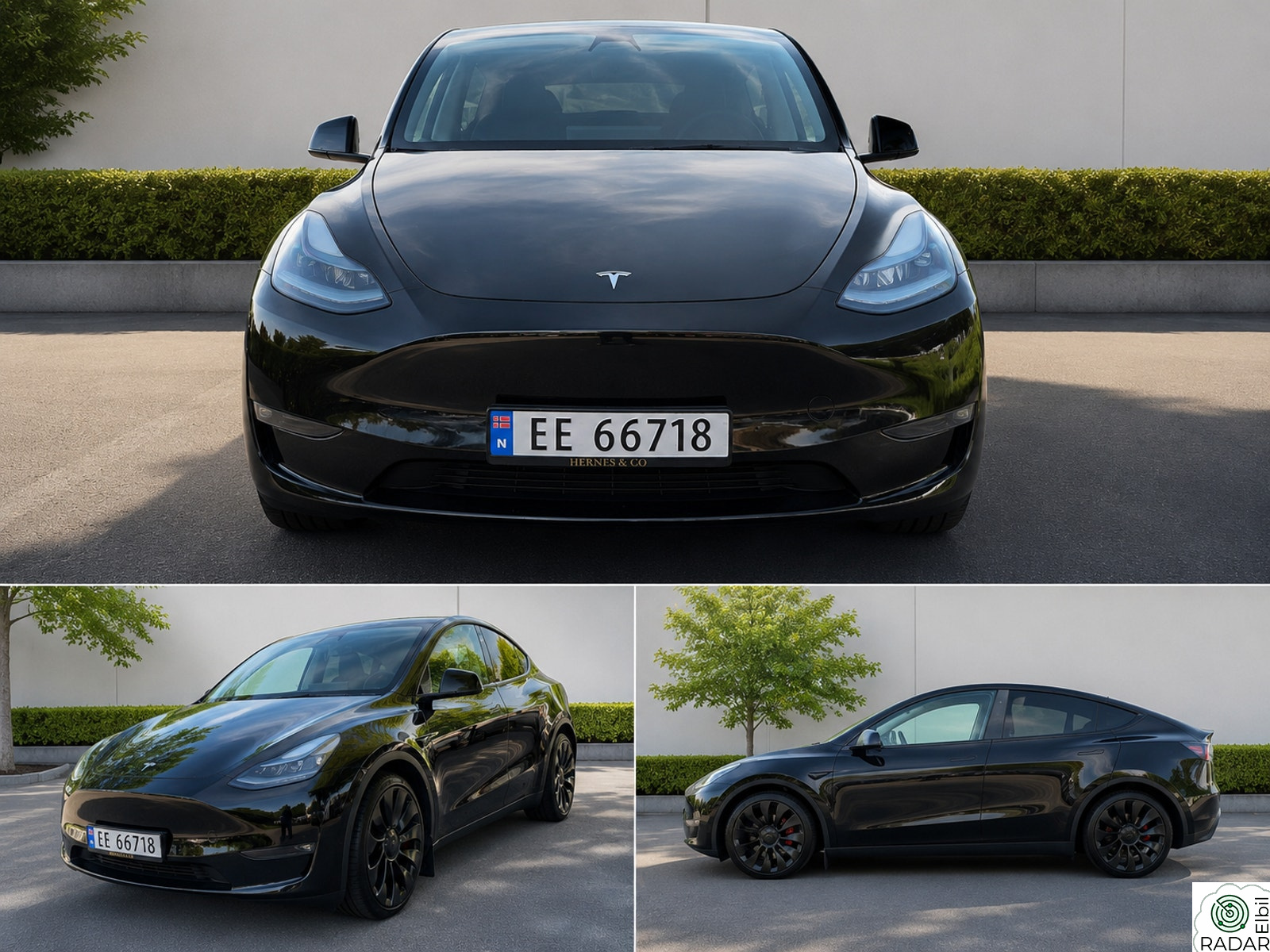TESLA Model Y 514km(WLTP)/Performance/AWD/Krok/MCU3/AP/Varmepumpe/DAB