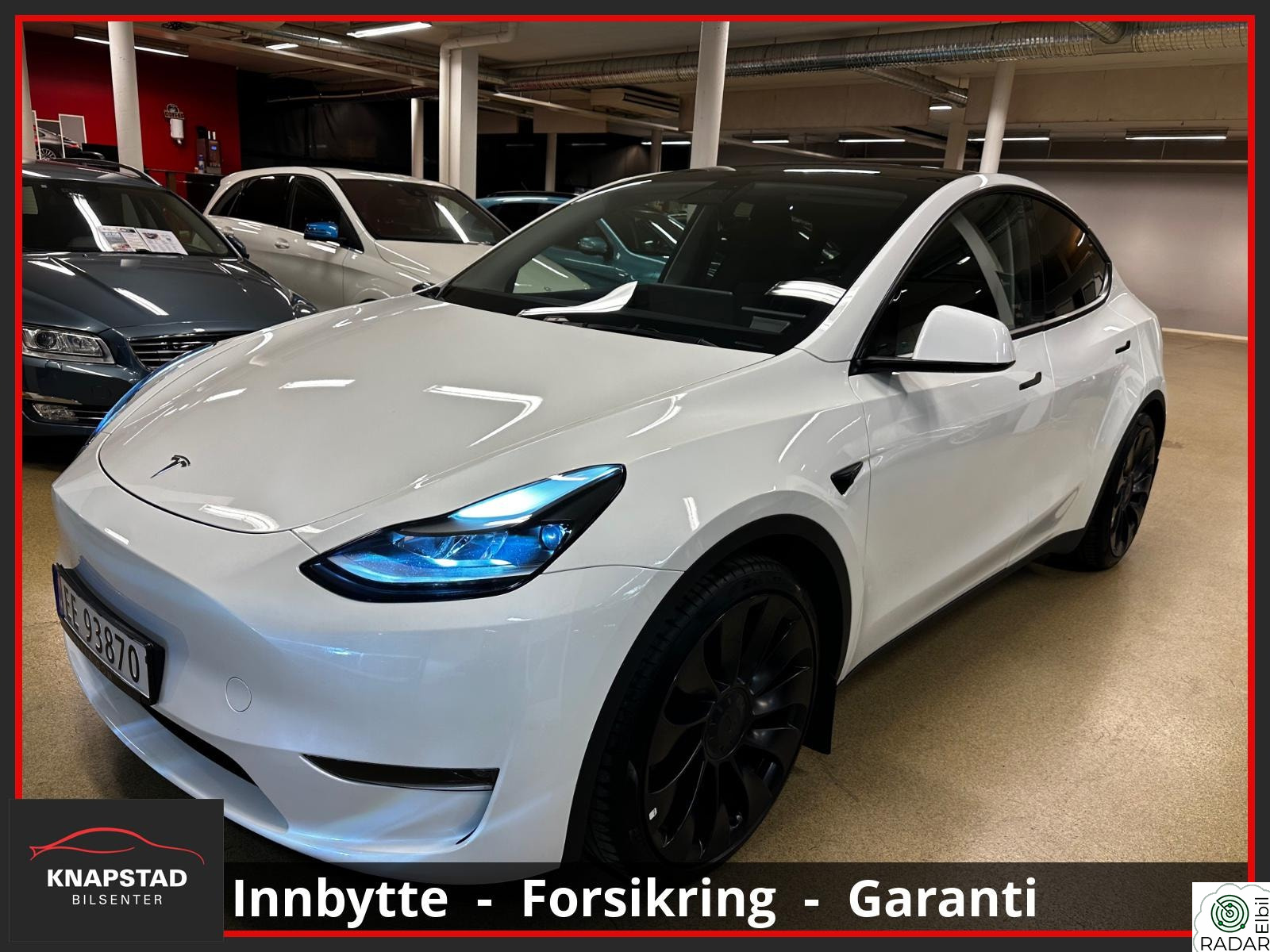 TESLA Model Y PERFORMANCE/534HK/AWD/SKINN/KAMERA/PANORAMA/AUTOPILOT