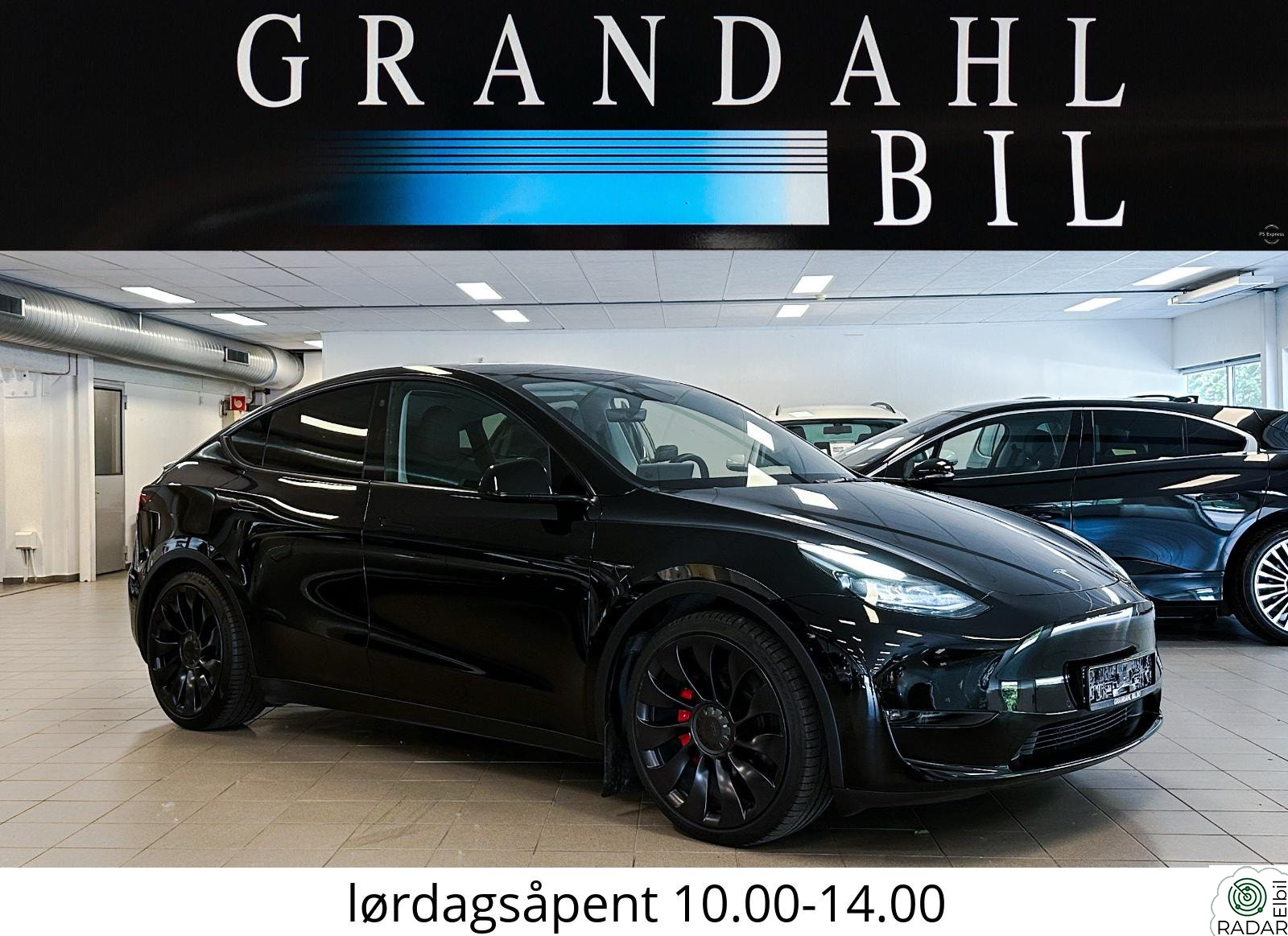 TESLA Model Y PERFORMANCE AWD SKINN AUTOPILOT RYZEN - TAR INNBYTTE!