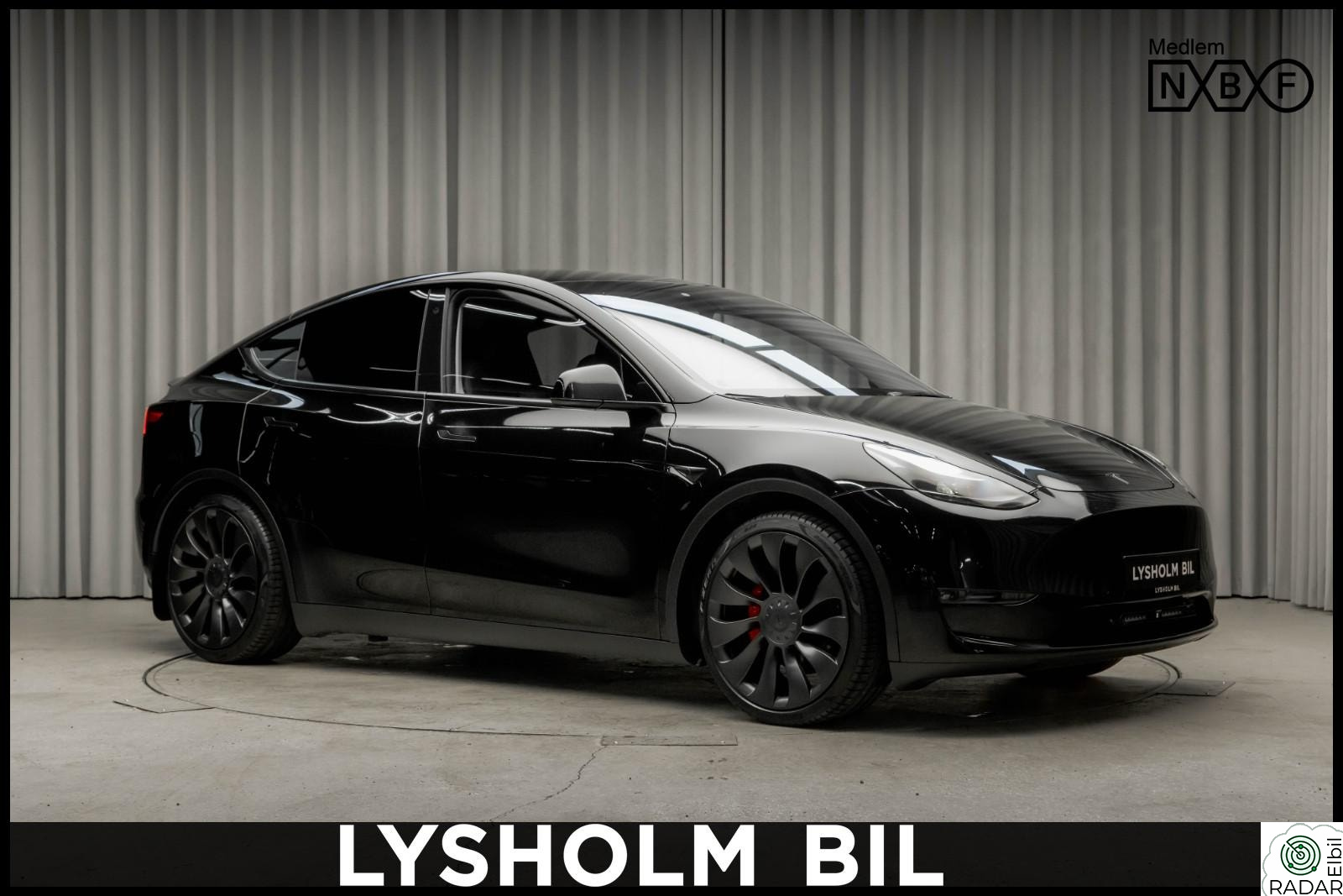 TESLA Model Y Performance AWD/8x21" Uberturbine/Lazer-ekstralys/Krok