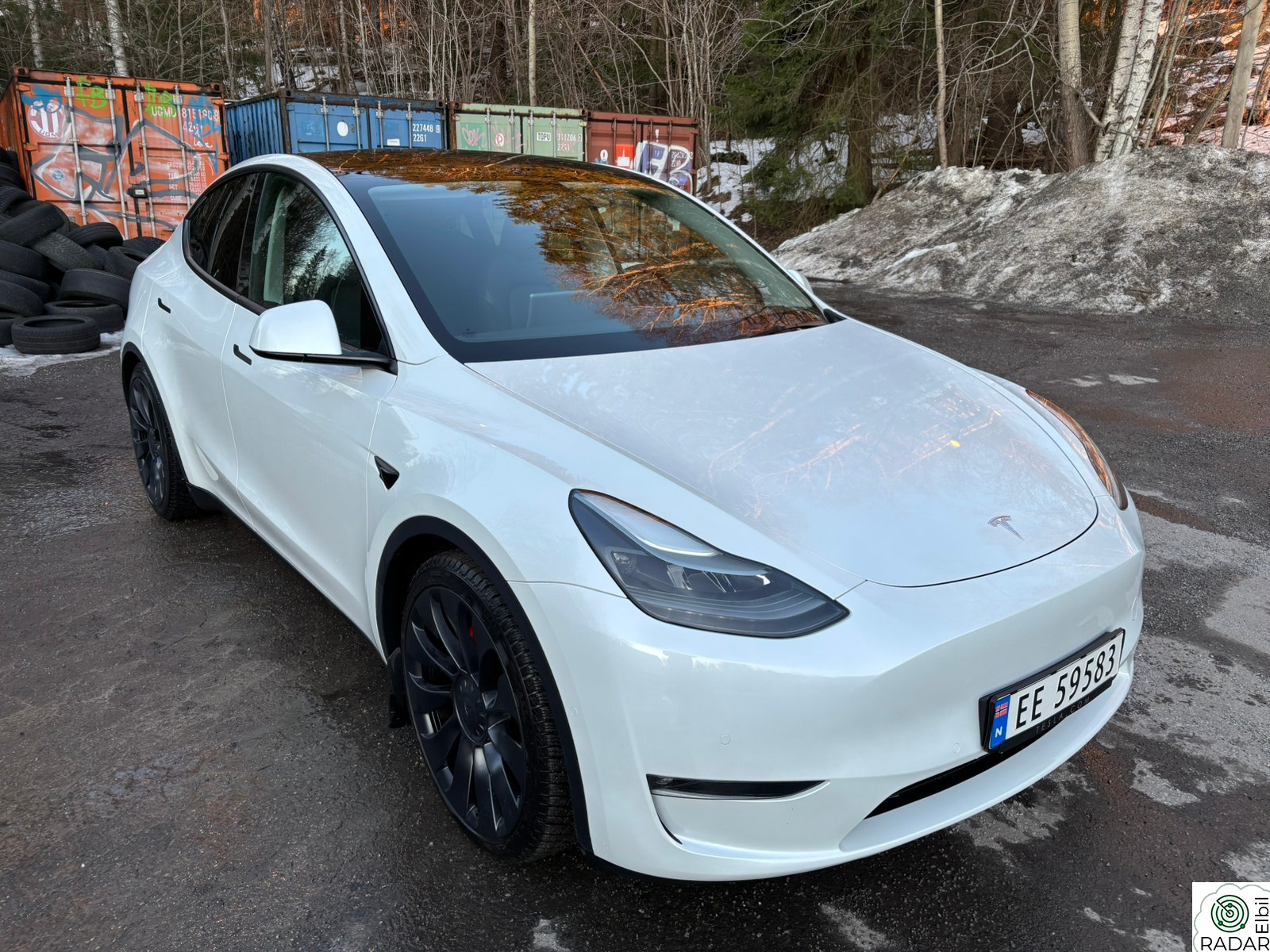 TESLA Model Y Performance, P-sensor, Krok