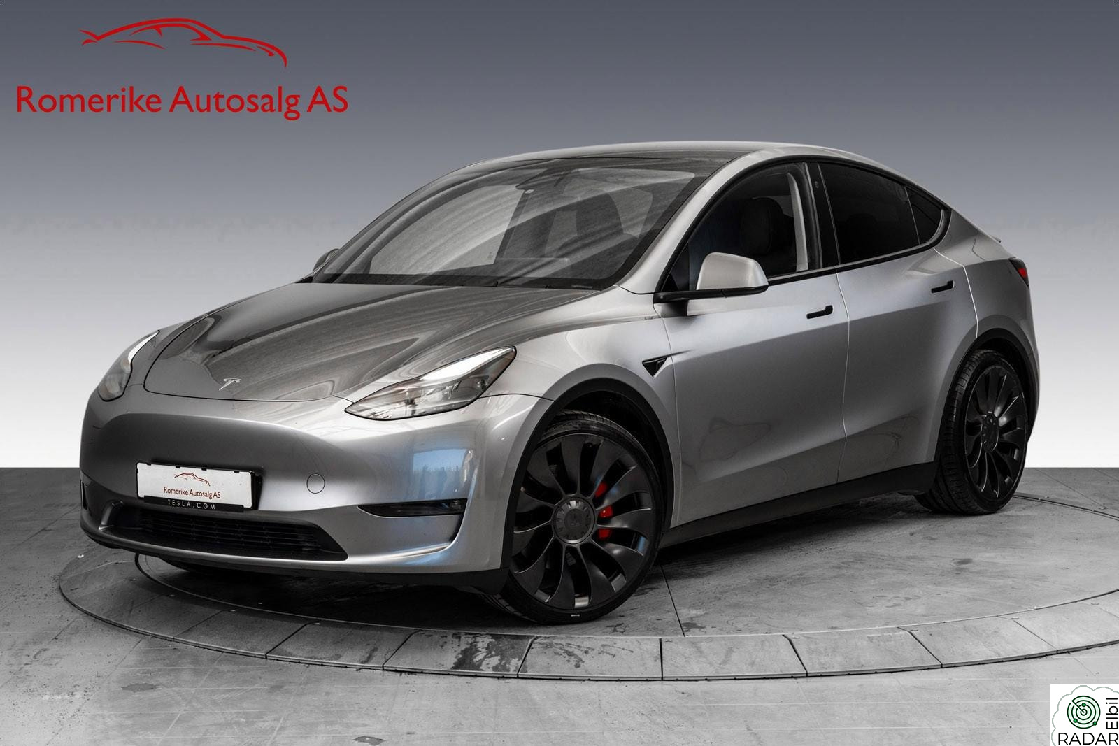TESLA Model Y grå performance 21"+21"/ Ryenz/ Premium/ Krok