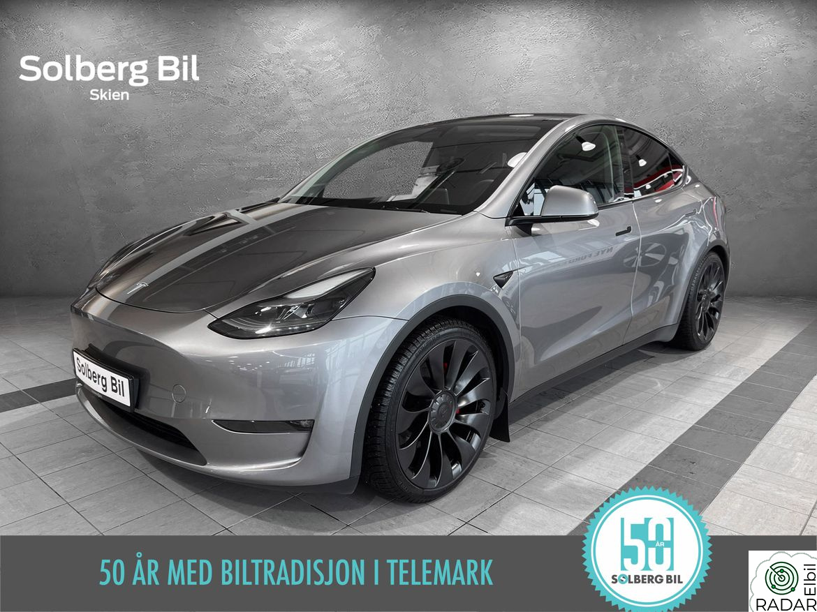 TESLA Model Y PERFORMANCE QUICK.SILVER/ HENGER.F/21'' HJUL/ BERLIN