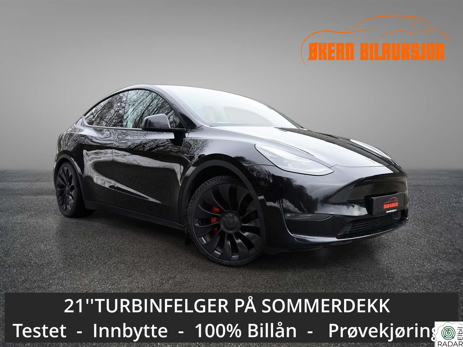 TESLA Model Y Performance GARANTI/-Skinn-Panorma-Norsk-Acc-