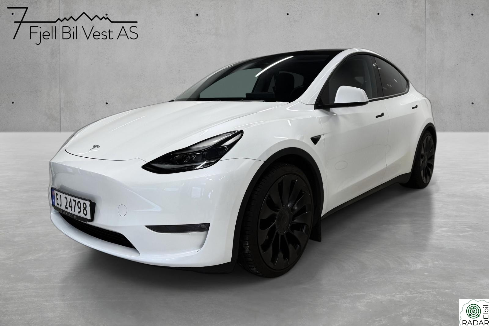 TESLA Model Y Perfomance Norsk Krok AP Skinn Hifi Vinterpakke 19+21