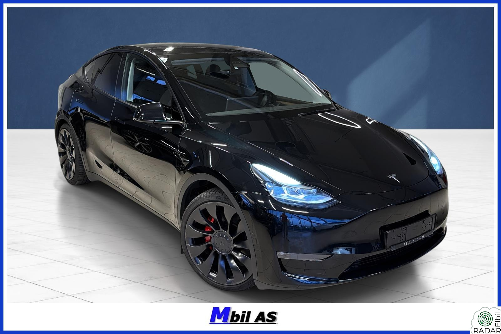 TESLA Model Y PERFORMANCE/PREMIUM LYD/RYZEN/HENGERFESTE/4x4/SE PRIS!!