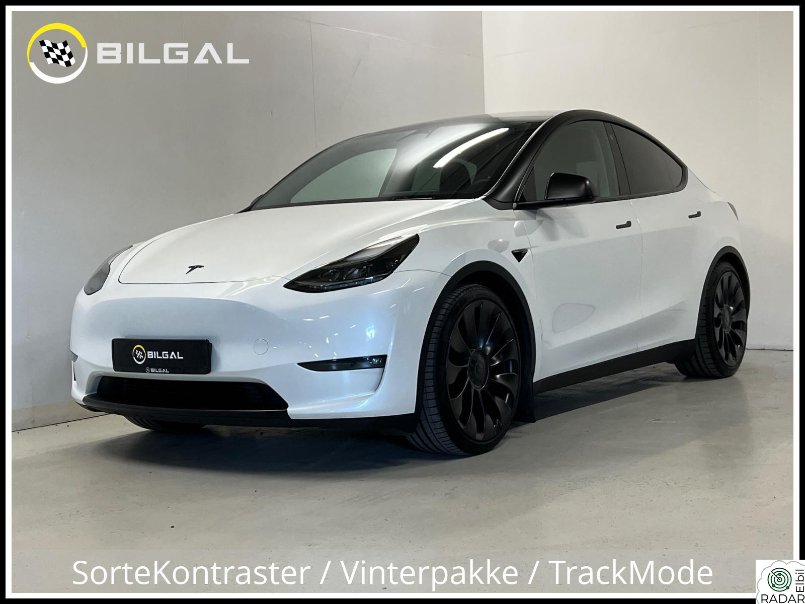 TESLA Model Y Performance 534HK 4x4 SortOptikk 21" Krok Premium 514HK