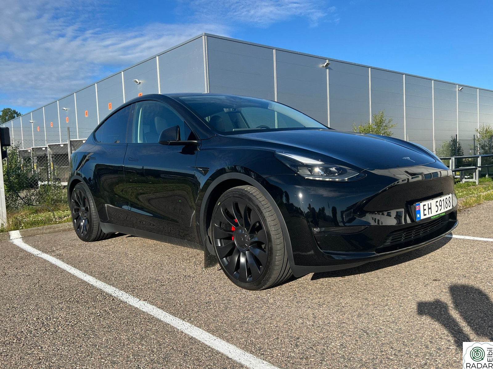 TESLA Model Y Performance AWD | 2024 | Sort | 21” Überturbine