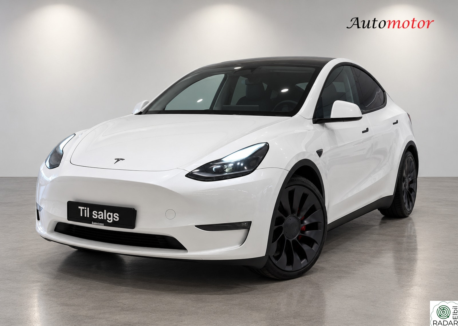 TESLA Model Y Performance/534HK/4X4/Navi/ACC/360/Pano/Krok/Varmepumpe