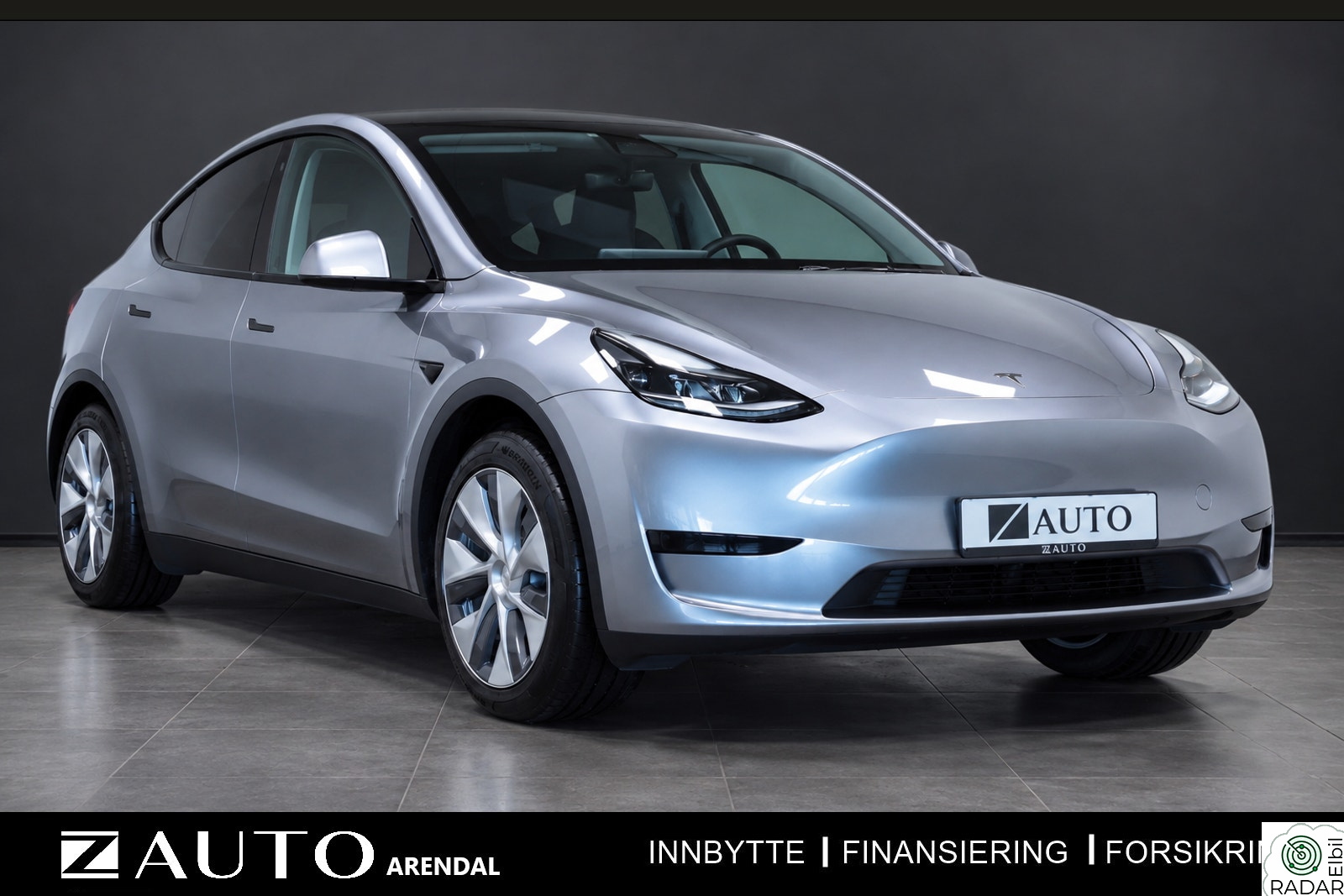TESLA Model Y SR (455KM) PANO/1EIER/AP/RYGGE/PREMIUM/KROK/DAB/SE KM!