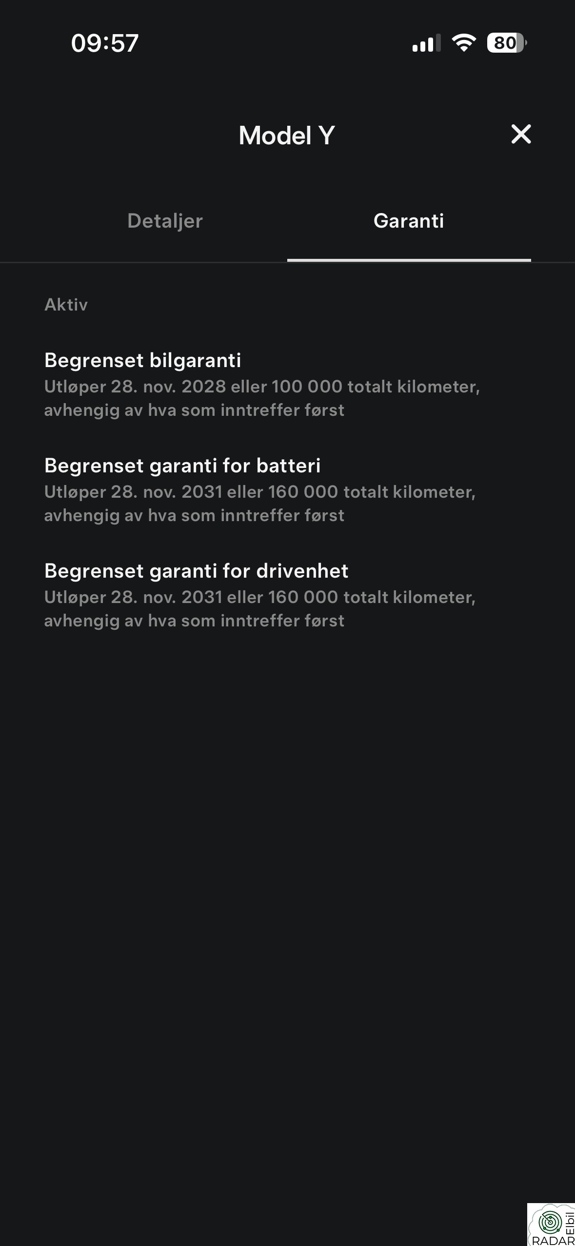 TESLA Model Y Standard Range RWD