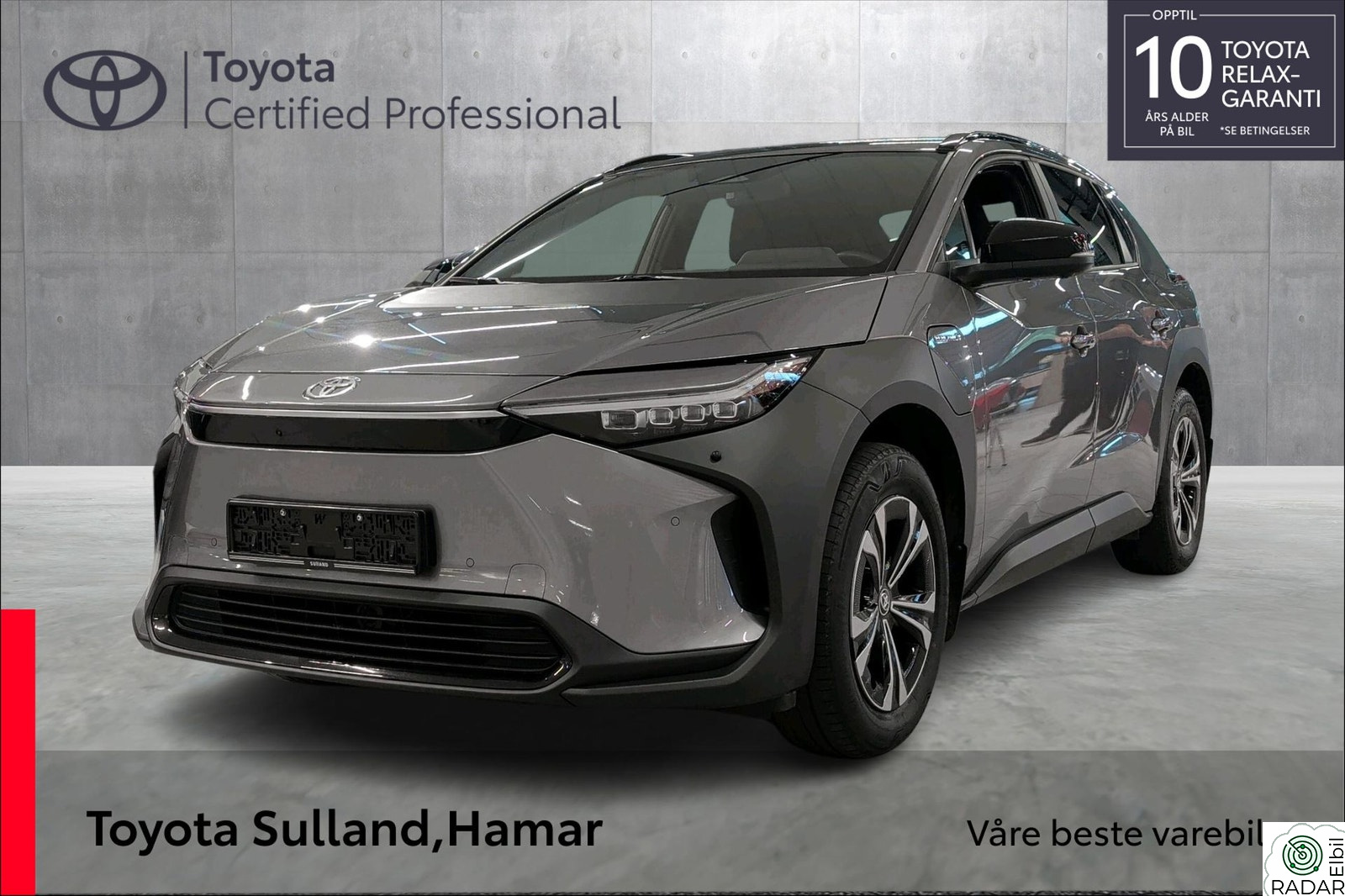 TOYOTA BZ4X 2WD Active Tech - Kamera - Adaptiv cruise - 500km WLTP