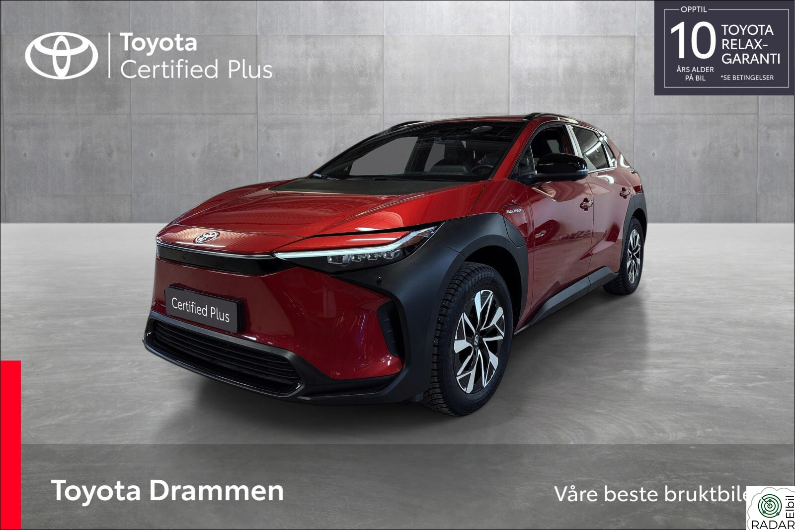 TOYOTA BZ4X 2WD Active Tech HENGERFESTE!