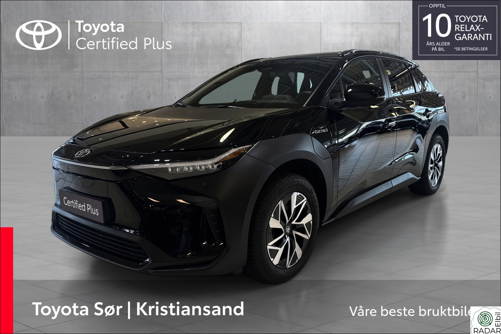TOYOTA BZ4X 2WD Active Tech - Sjekk kilometerstanden!