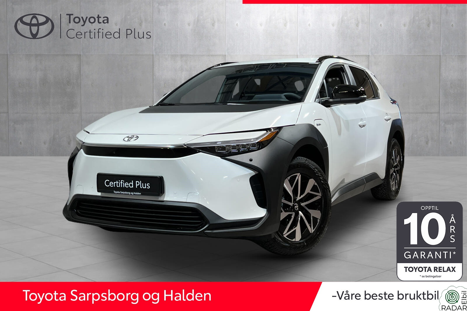 TOYOTA BZ4X 2WD Active Tech , BRUKTBILKAMPANJE,