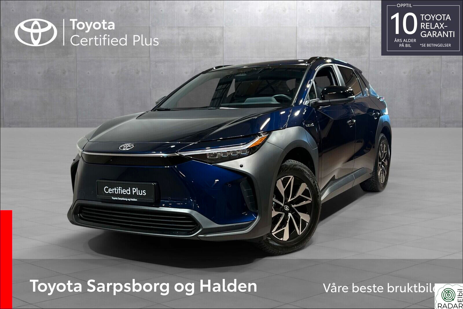 TOYOTA BZ4X 2WD Active Tech , BRUKTBILKAMPANJE,
