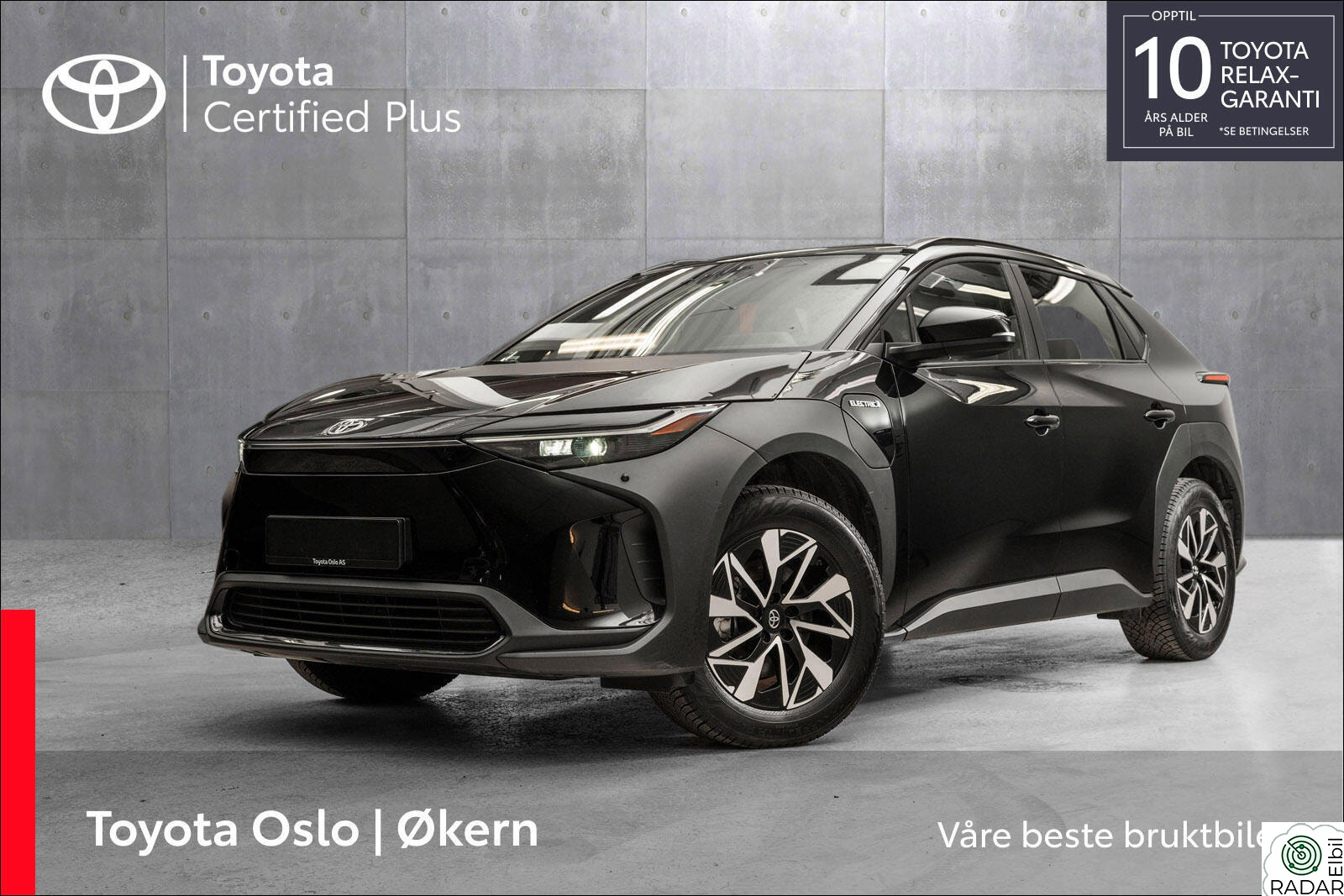 TOYOTA BZ4X 2WD Active Innbyttekampanje !